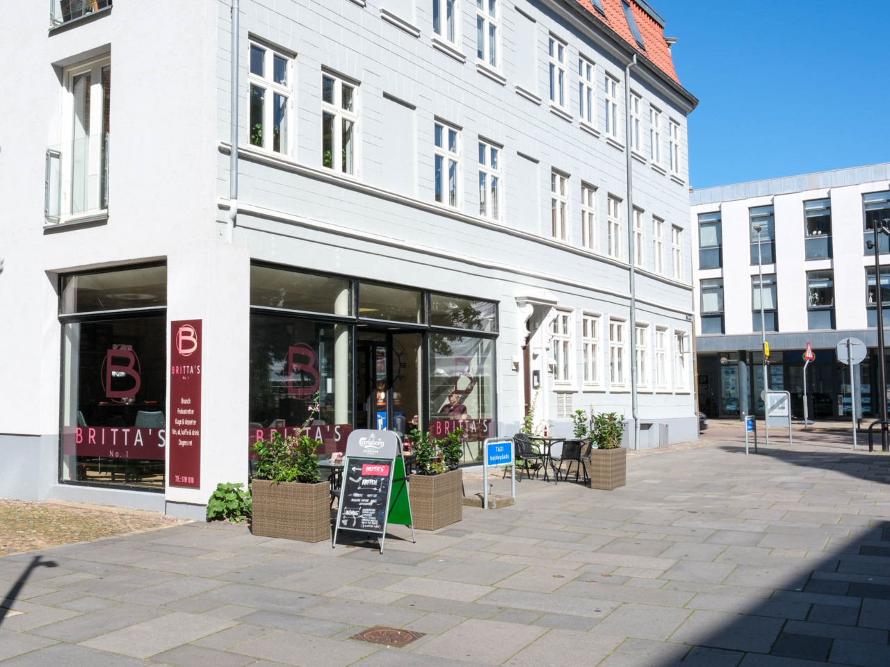 Britta's - Dit eventsted i Horsens ligger på Torver.