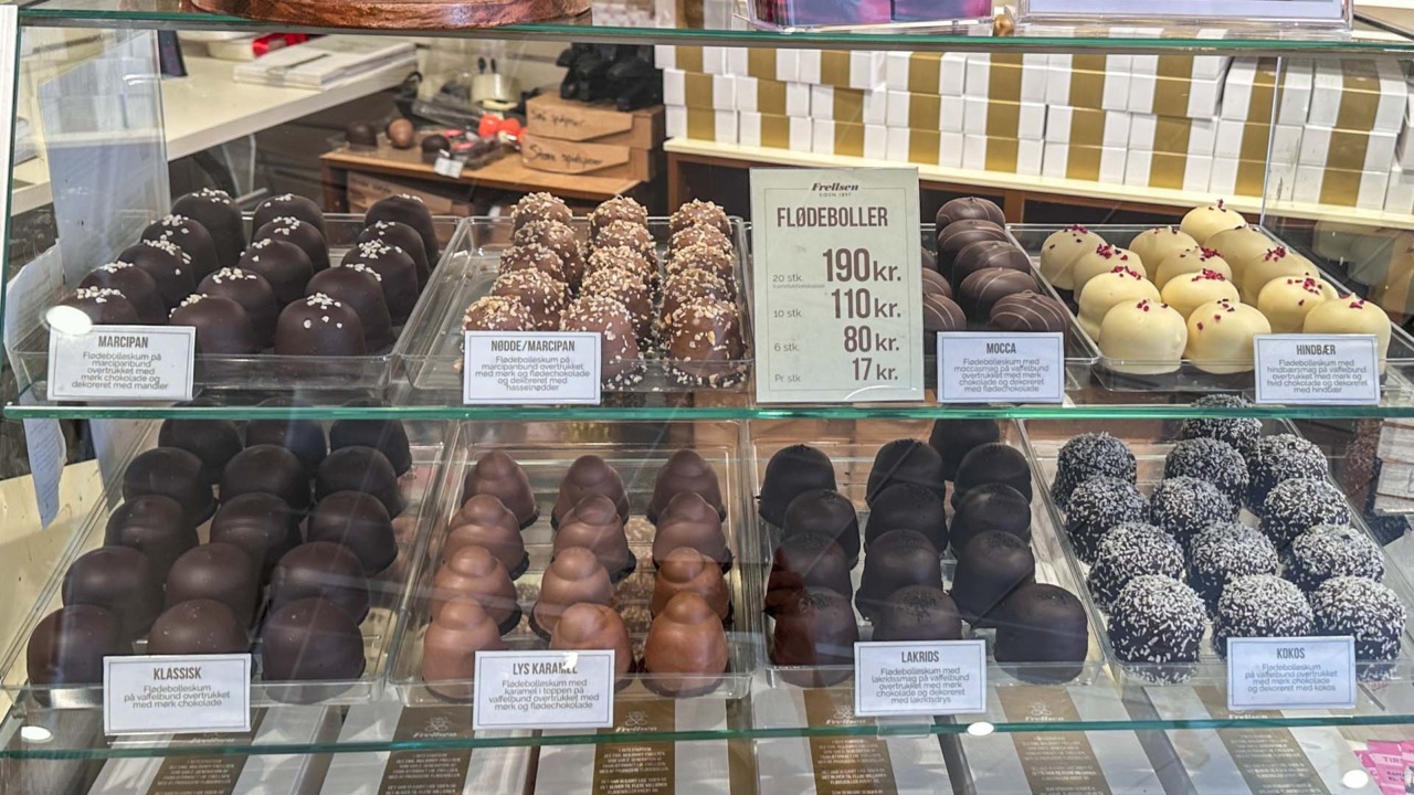 Flødeboller hos Frellsen Horsens