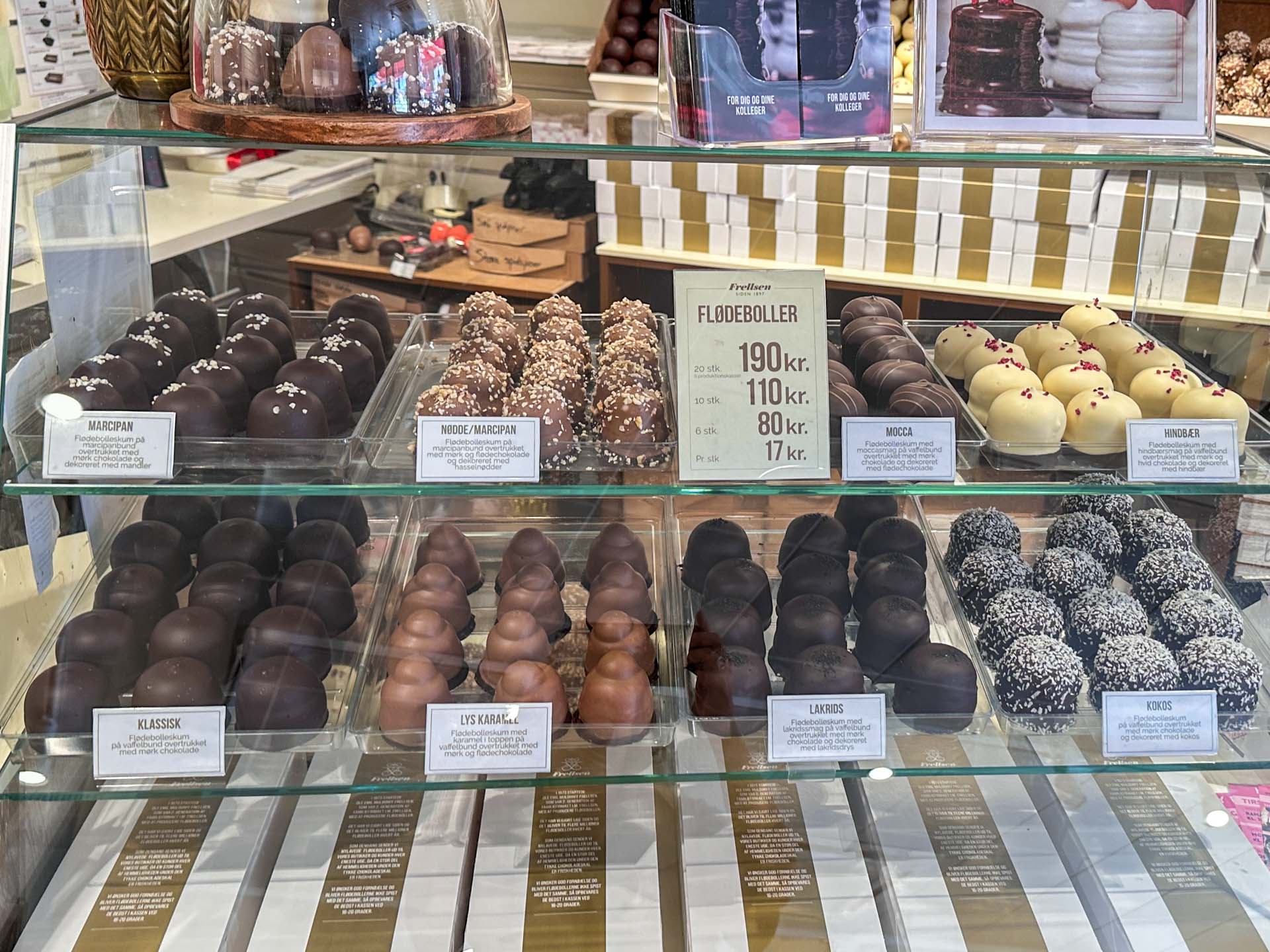 Flødeboller hos Frellsen Horsens