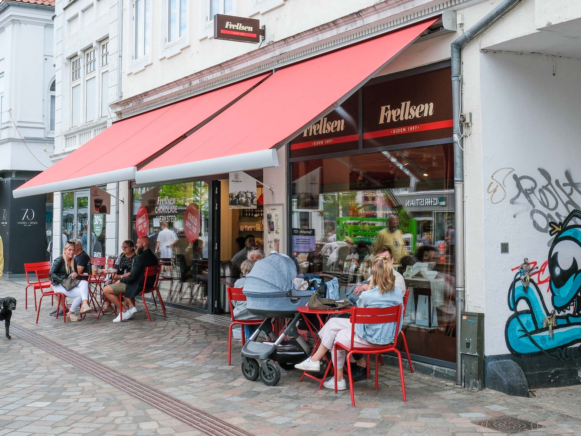 Frellsen i Horsens byder på god chokolade og is