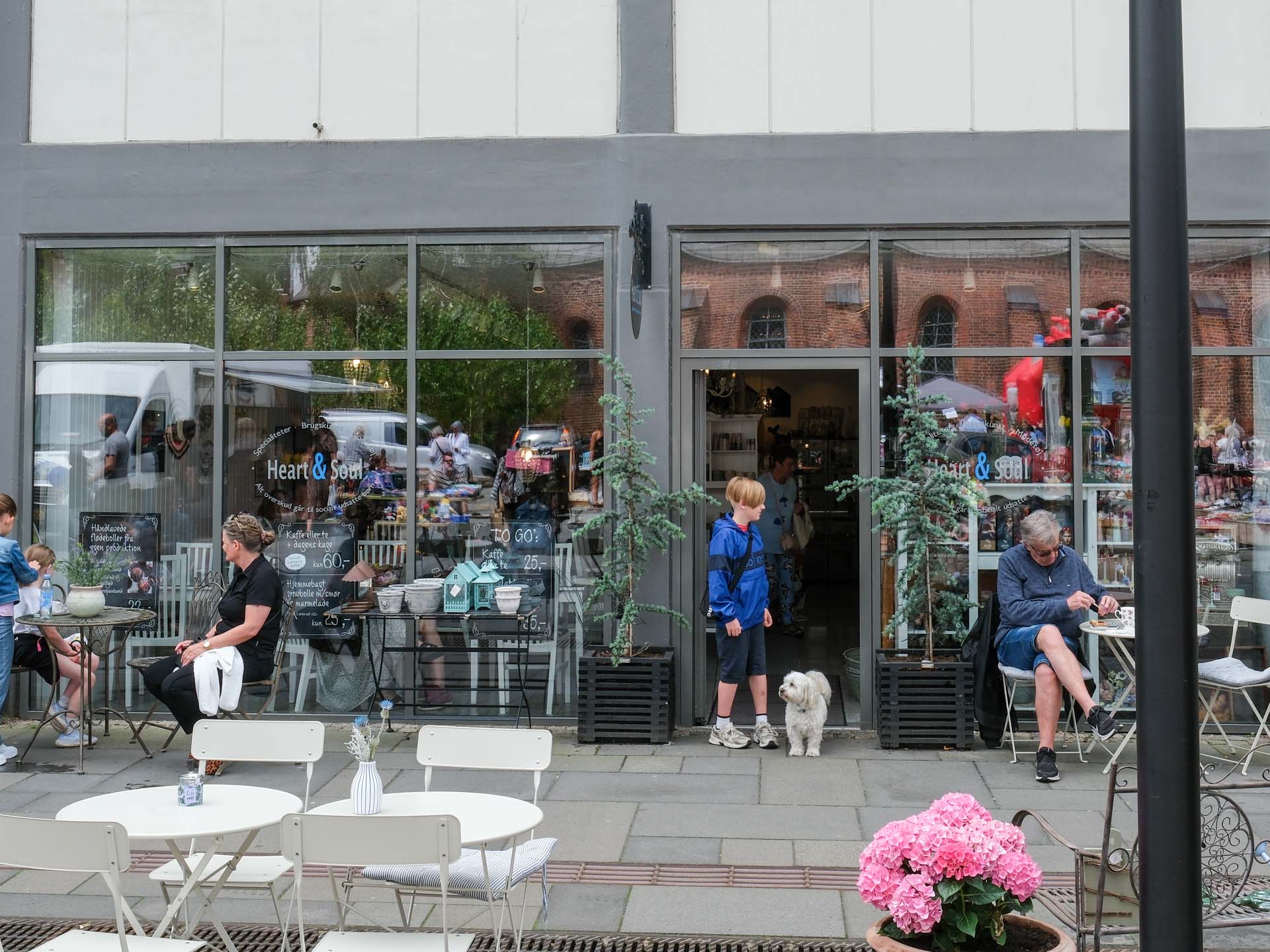 Heart & Soul er en specialbutik og café på Torvet i Horsens.