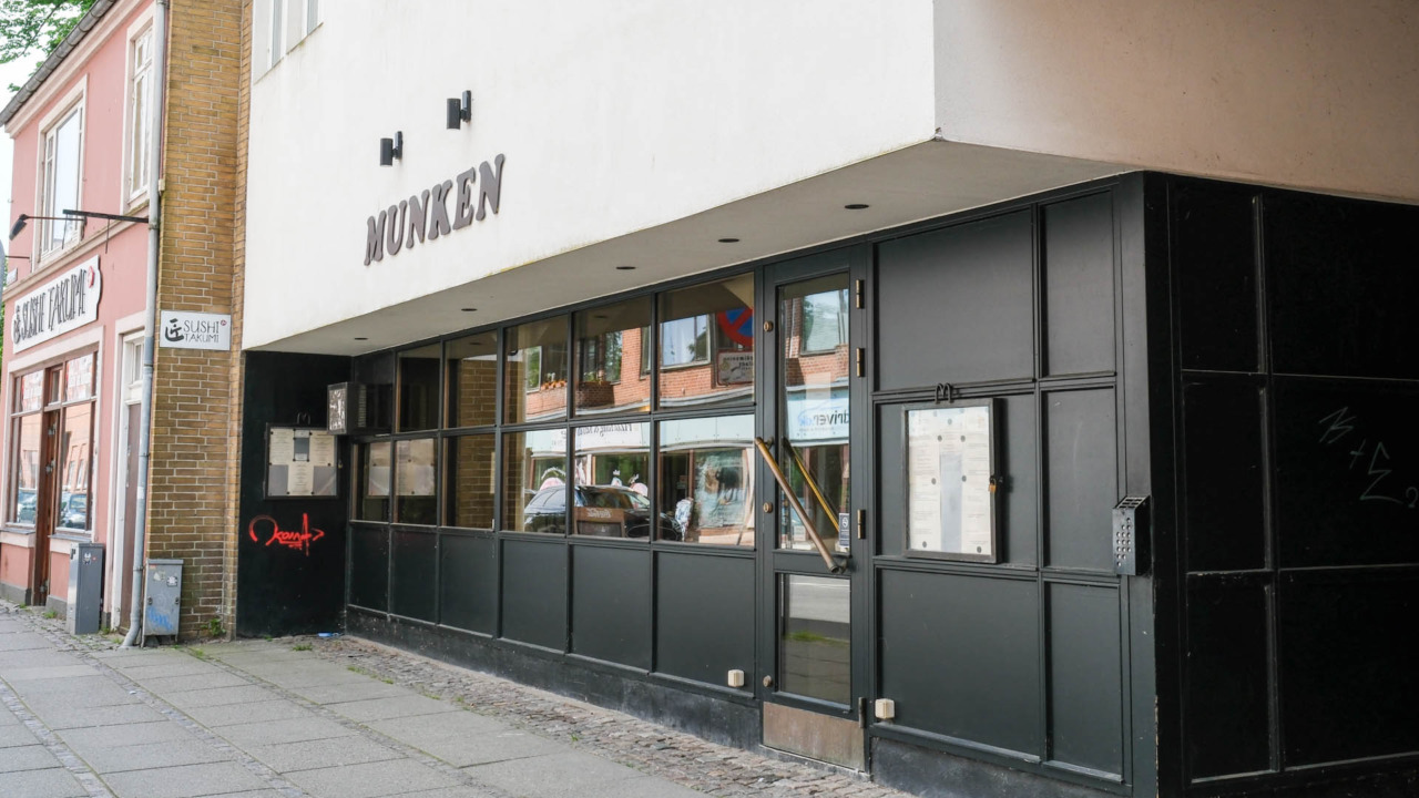 Munken er en populær restaurant i Horsens.