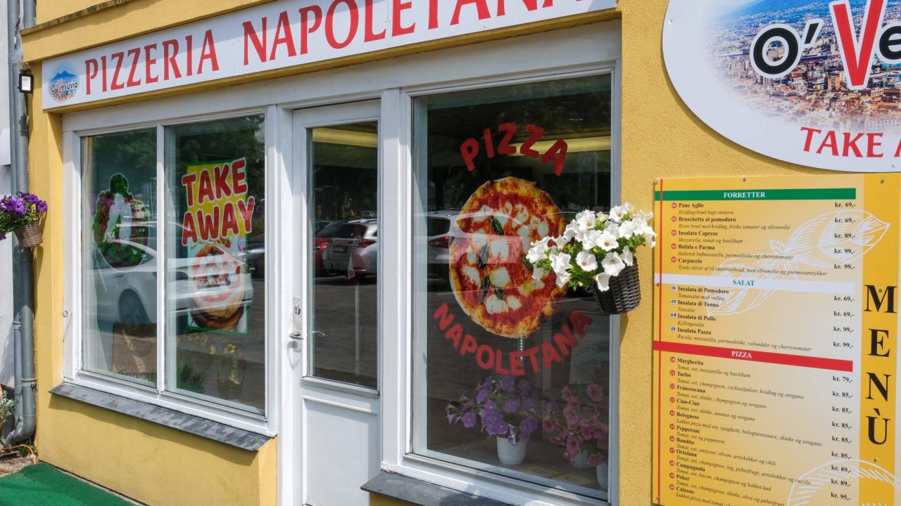 O´Vesuvio Pizza Napolitana er et lille spisested i Horsens.