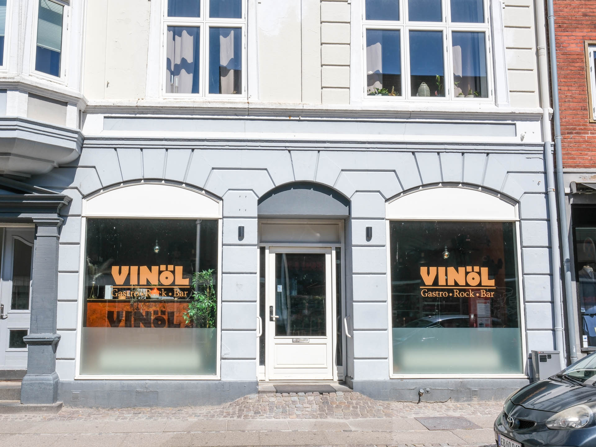 VINÖL - Gastro Rock Bar ligger på Borgergade.