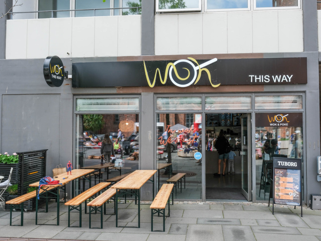 Wok This Way i Horsens laver takeaway med nudel- og risretter.