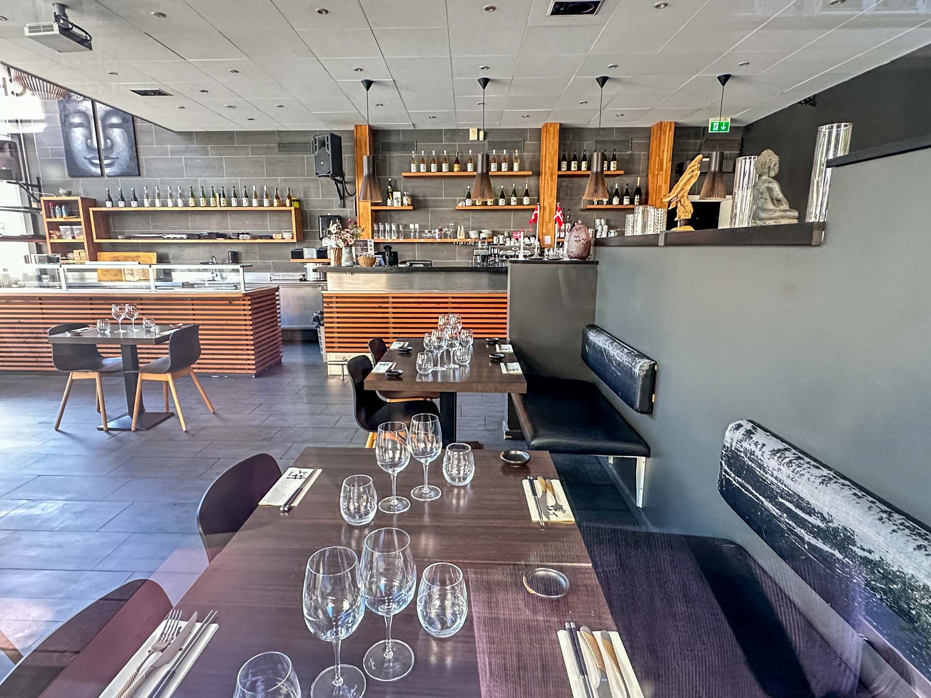 Det er indbydende hos Kamii i Horsens.