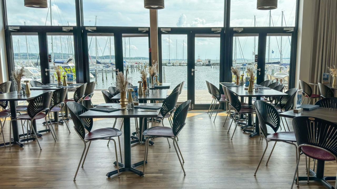 Hos Nior Bistro har de en fantastisk udsigt.