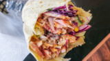Shawarma med kebab i Horsens.