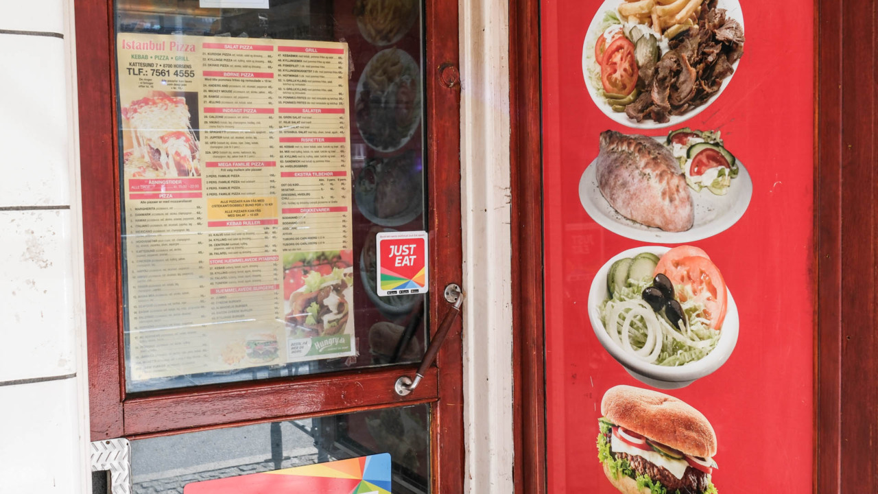 Istanbul Pizza har mange retter på menuen.
