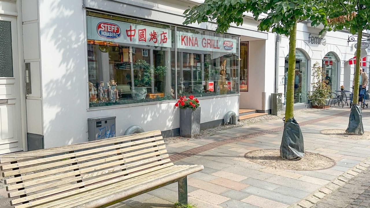 Kina Grill ligger på Hestedamsgade.