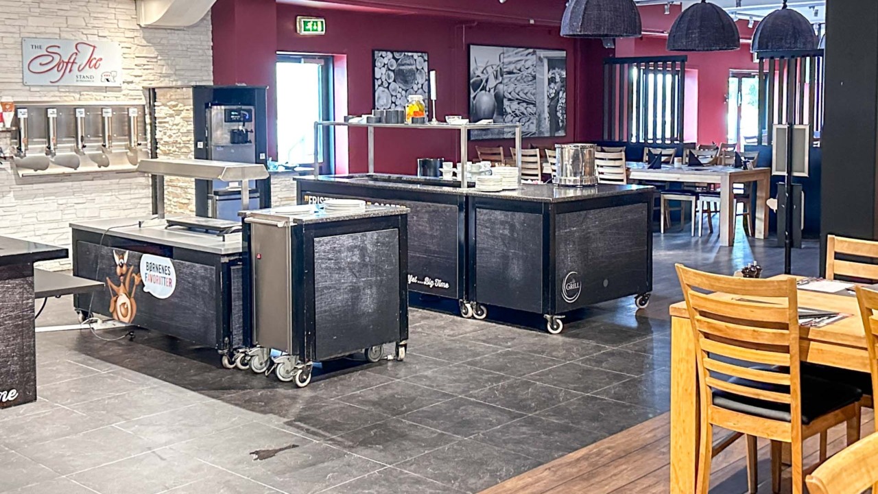 The Grill Horsens er en stor restaurant.