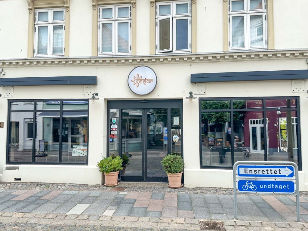 Den indiske restaurant Kesar i Horsens.