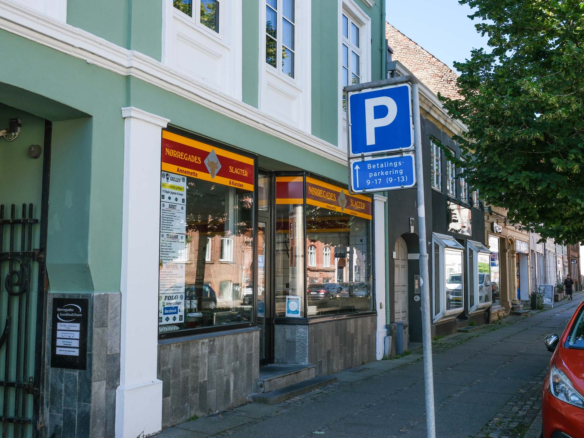 Nørregades Slagter ligger i Nørregade i Horsens.