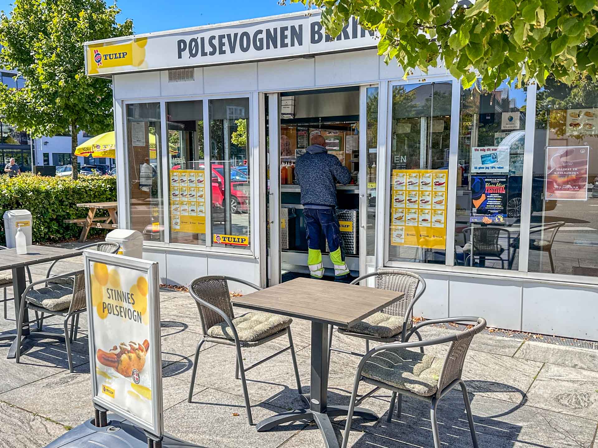 Pølsevognen Beringsplads er en populær pølsevogn i Horsens.