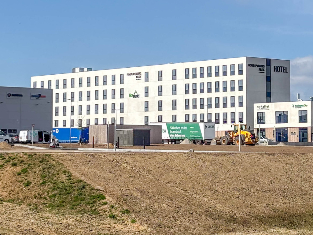 Four Points Flex by Sheraton Horsens ligger tæt ved motorvejen.