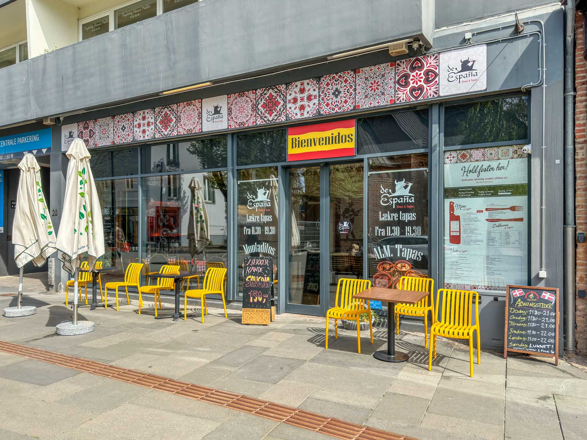 De España – Vinos & Tapas er en spansk restaurant i Horsens.