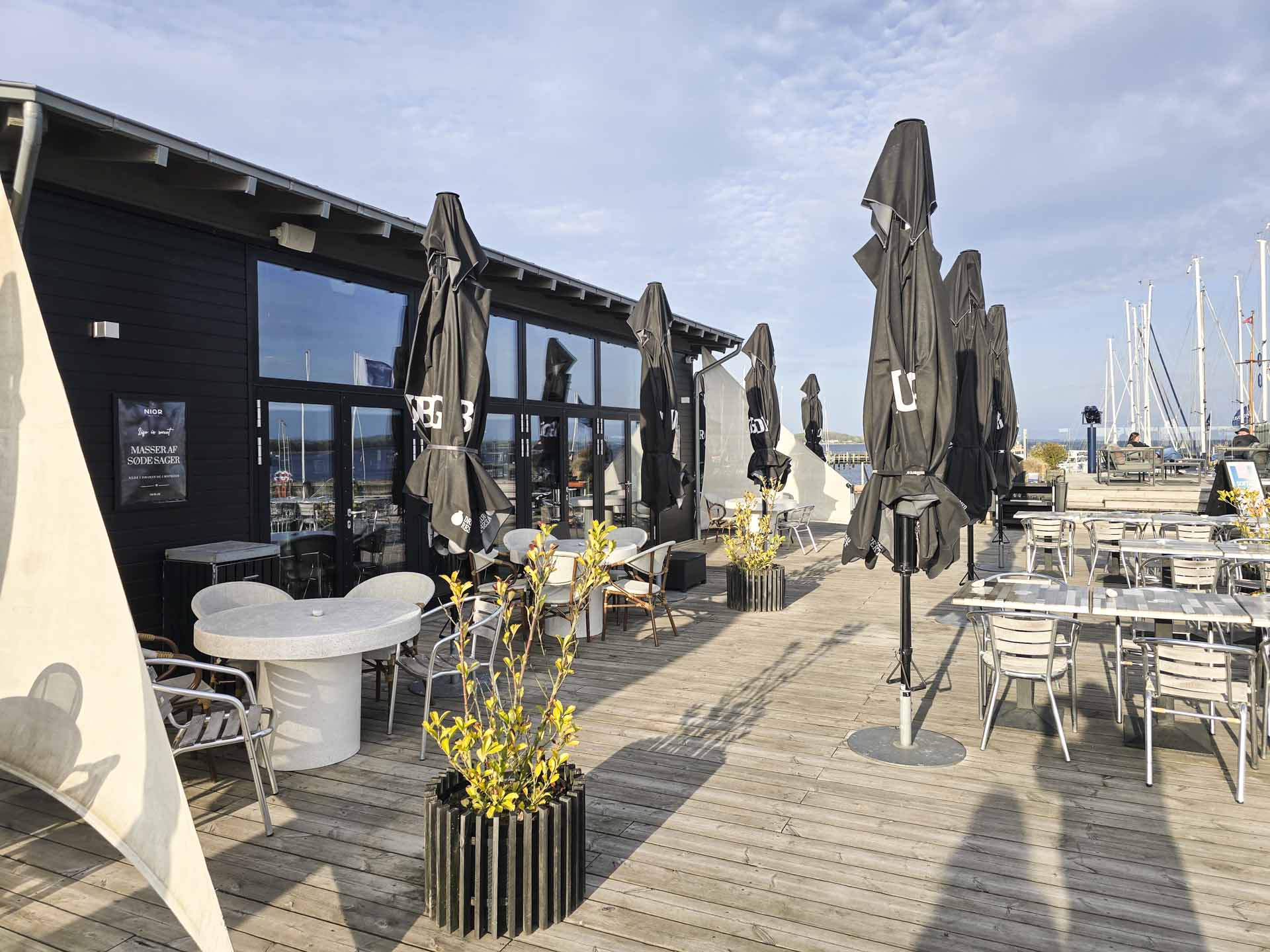 NIOR Bistro ligger på havnen i Horsens.
