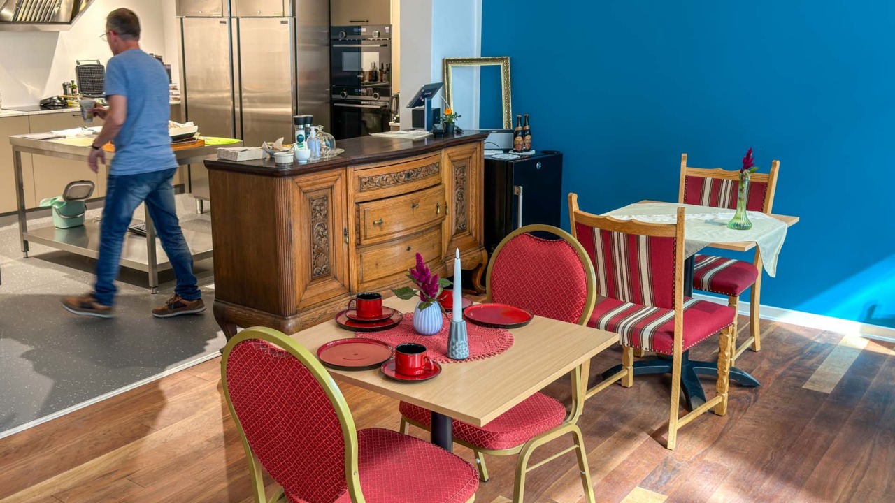 Pedersens Café er vanvittig hyggelig.
