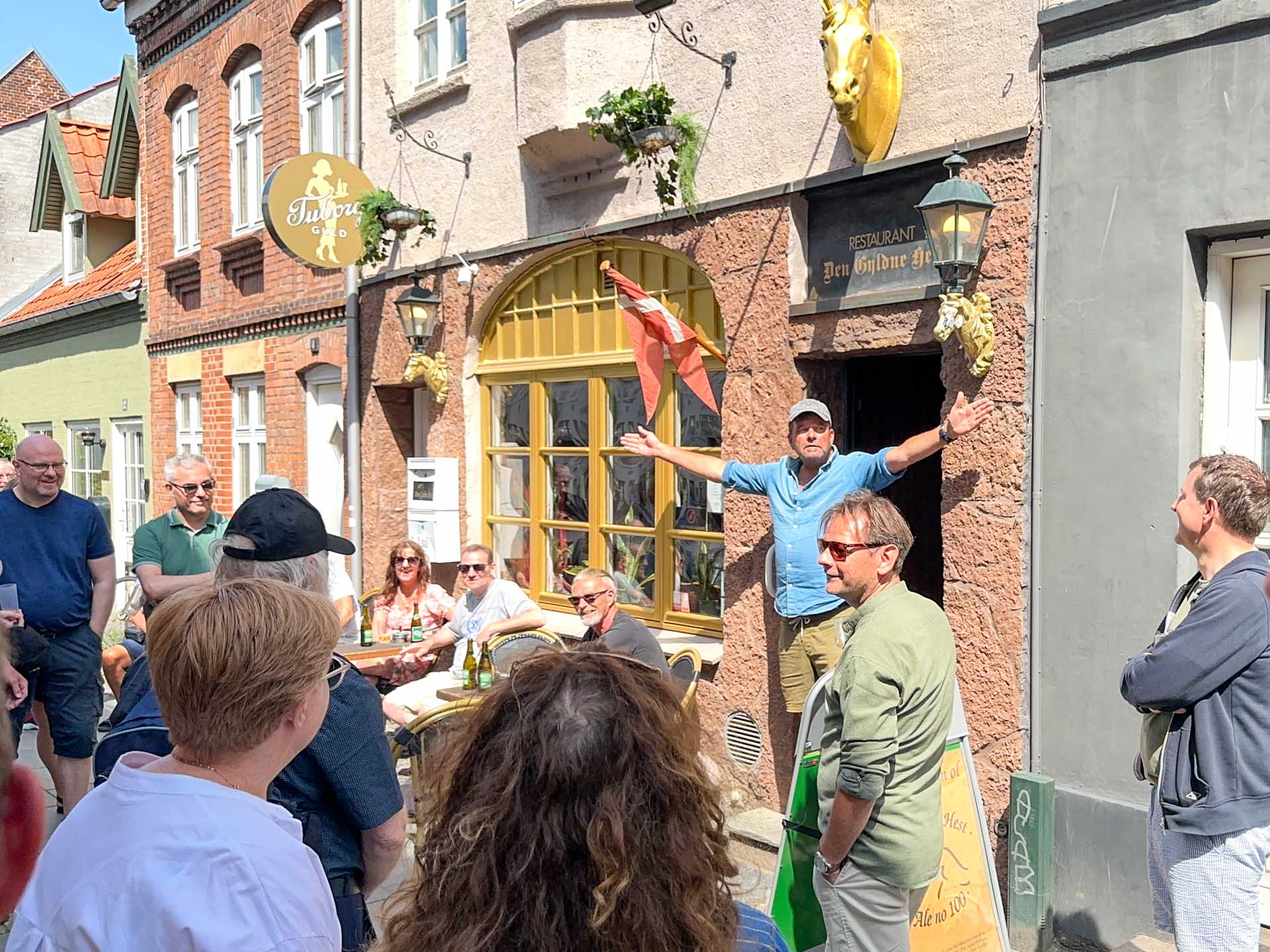 Den Gyldne Hest i Horsens. 