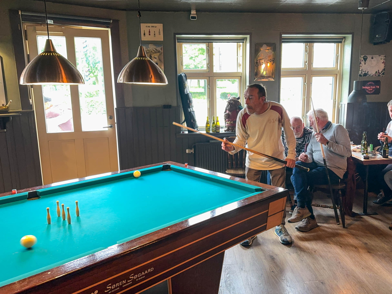 Billard hos Kom Tit i Horsens.