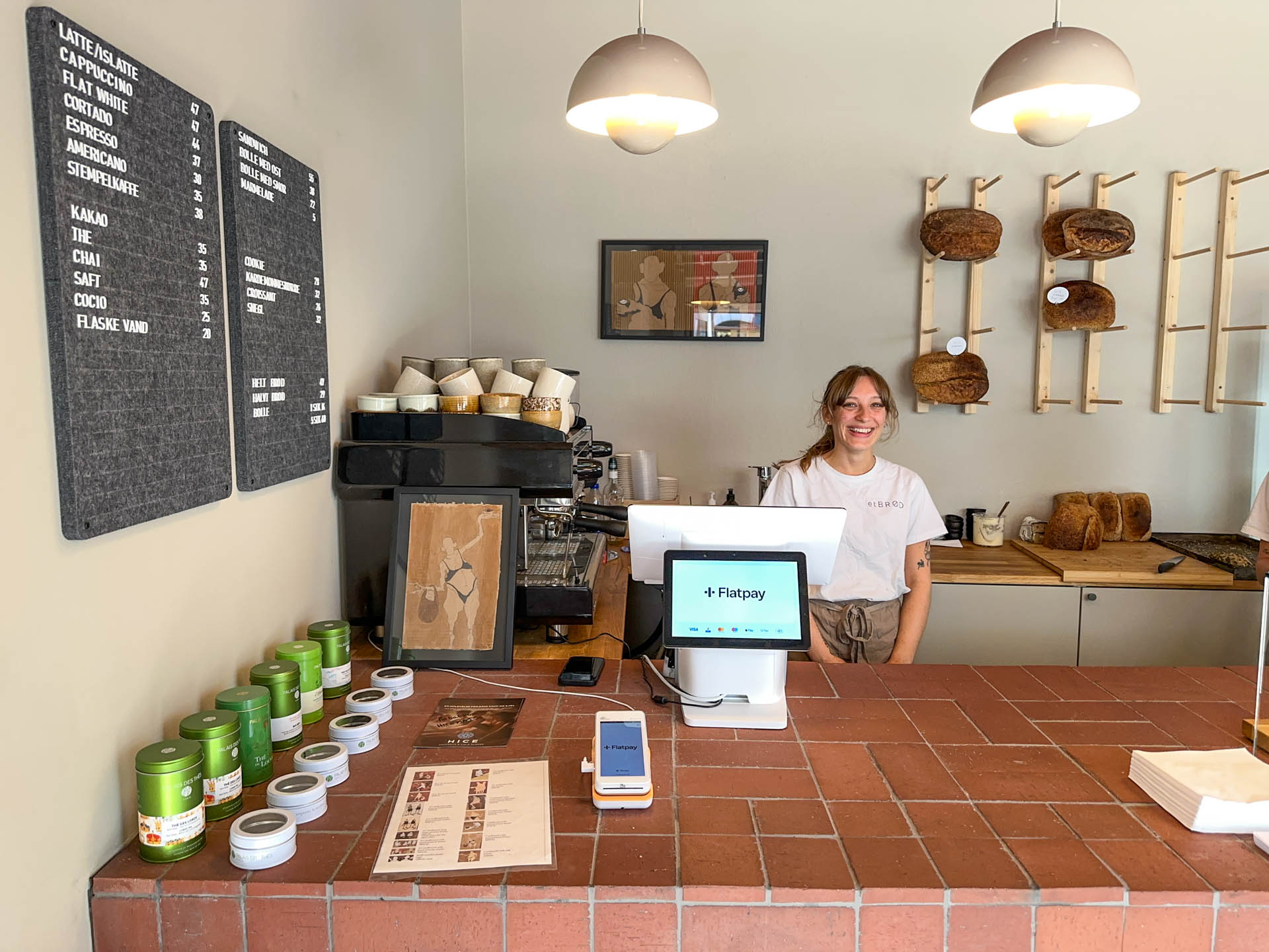 God betjening hos etBRØD i Horsens.