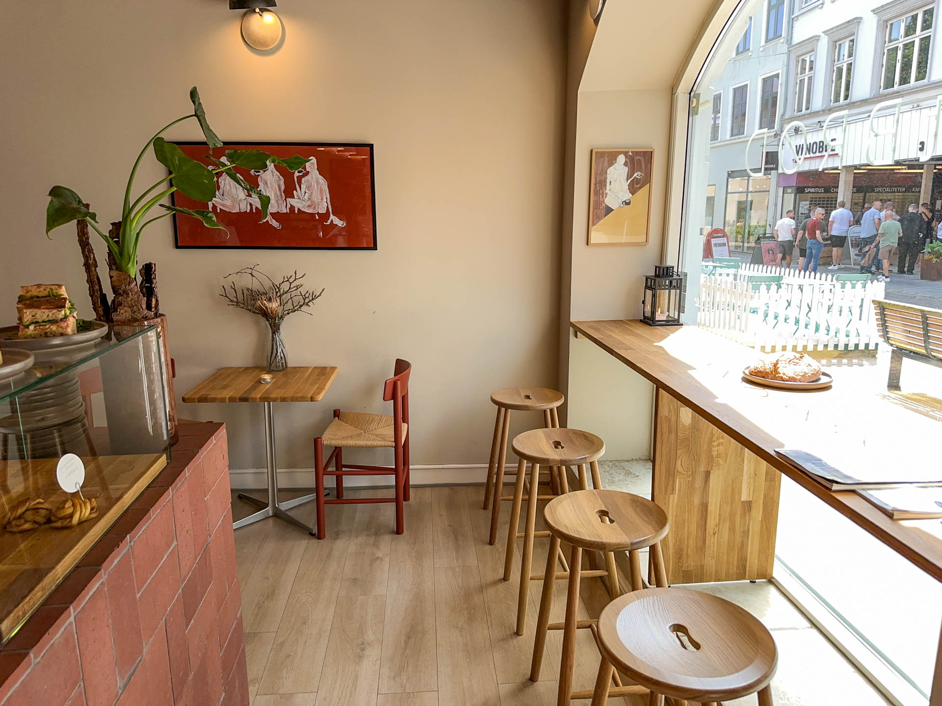 Det er hyggeligt hos etBRØD i Horsens.