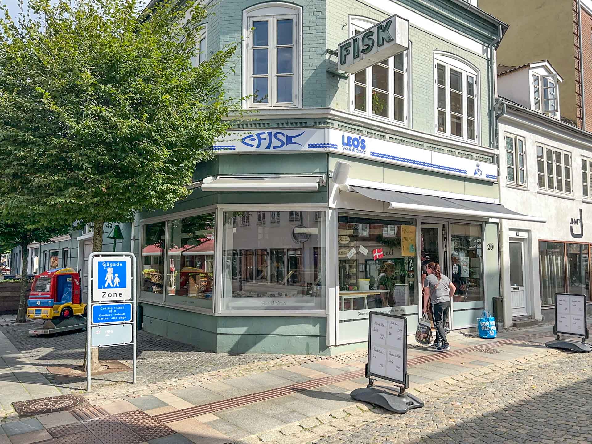 Leo´s Fisk og Vildt i Horsens.