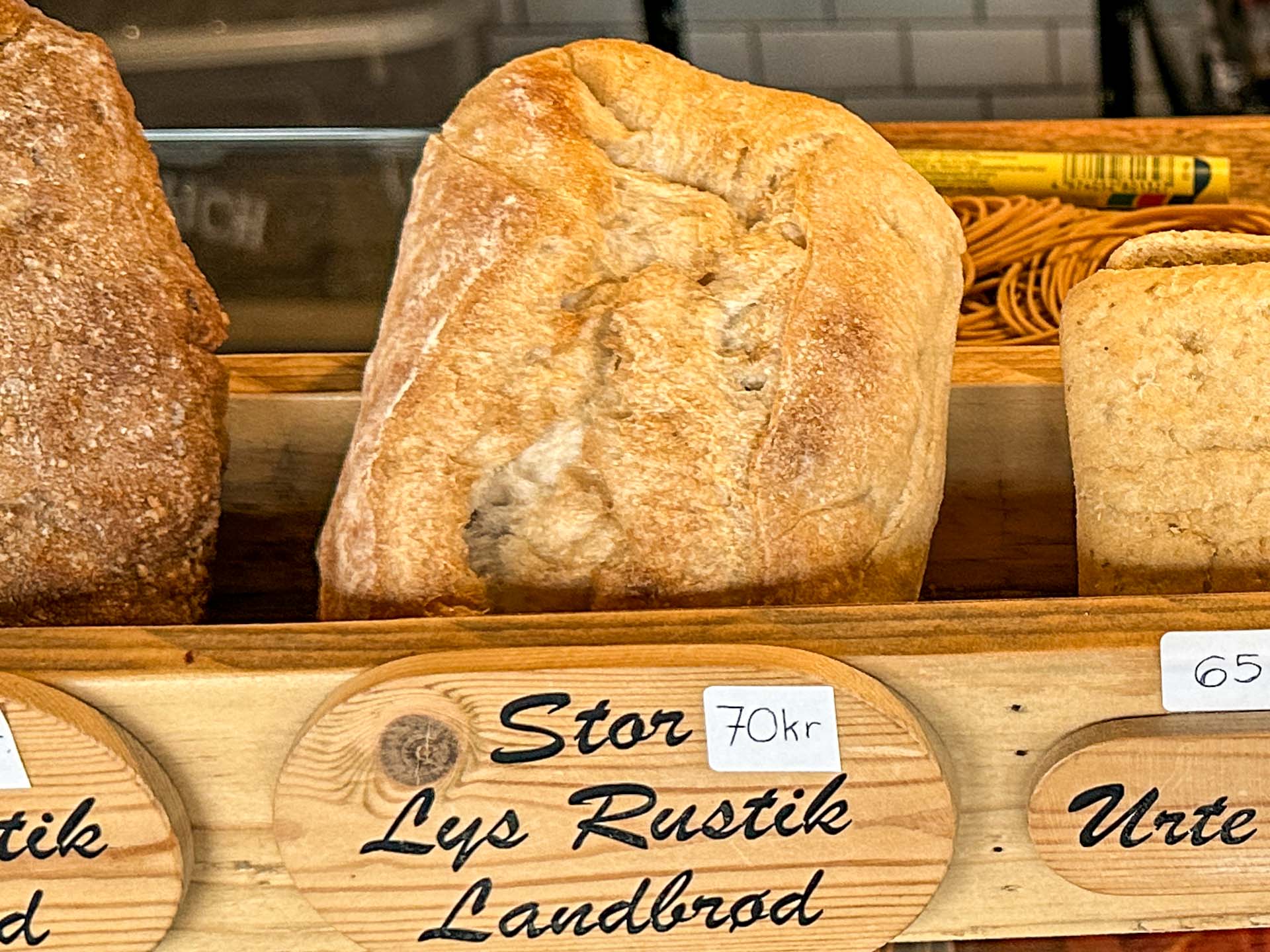 Stor lyst landbrød hos Sunshine Sandwich Bar 
