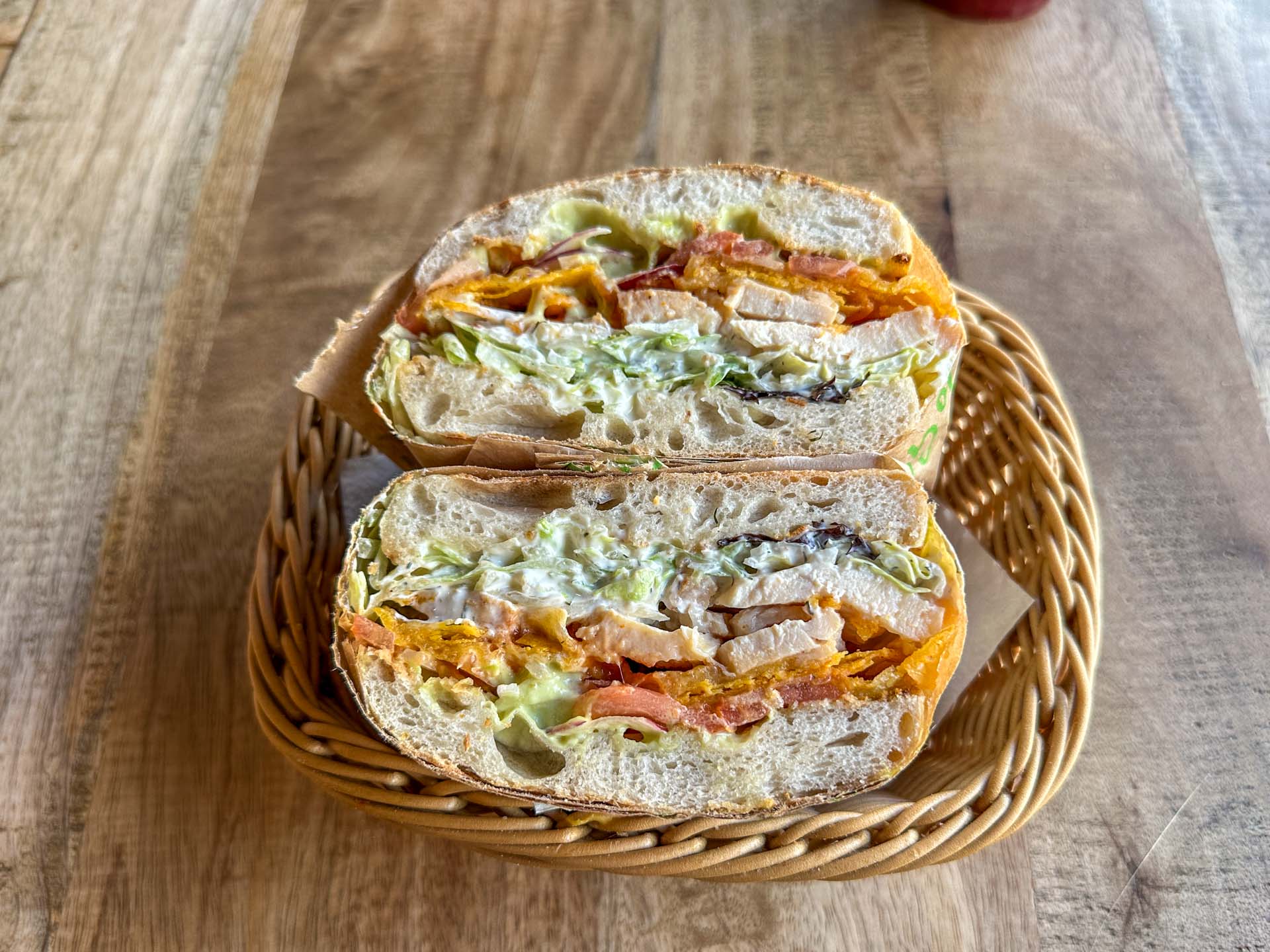 MIMI´S sandwich hos Sunshine Sandwich Bar Horsens. 