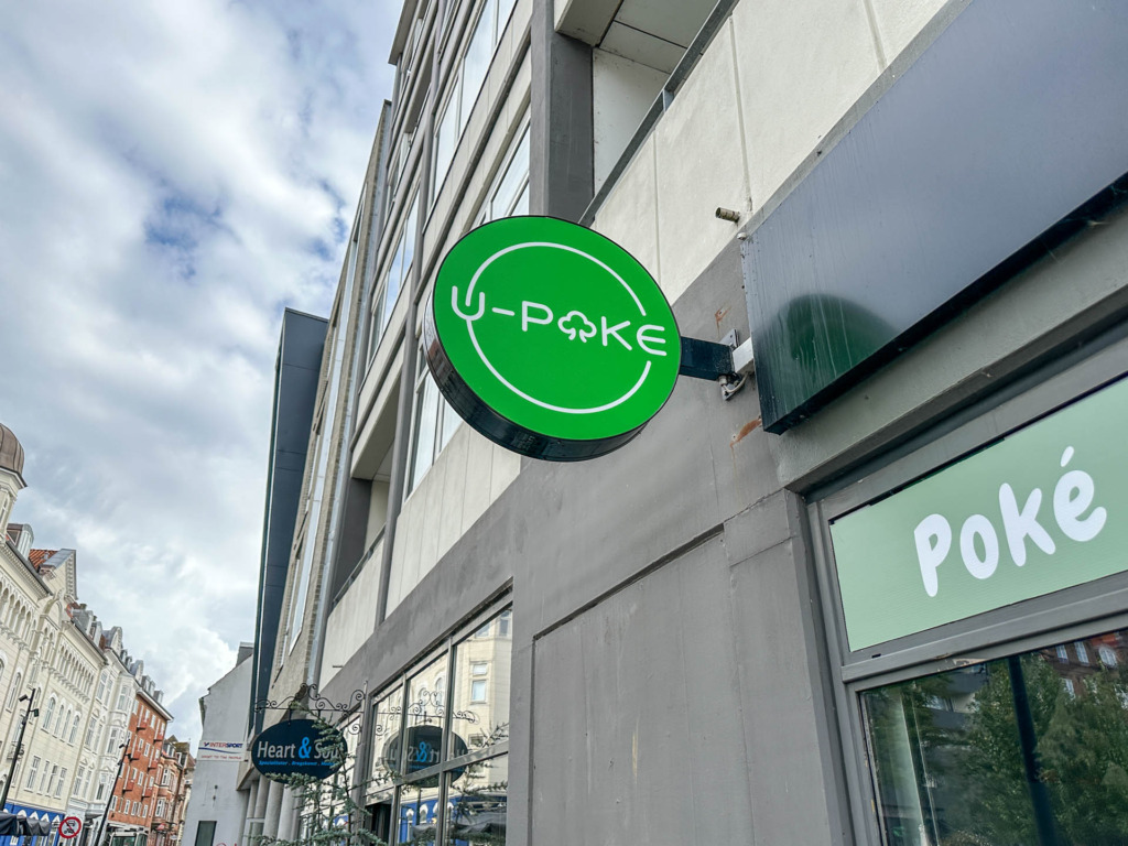 U-Poke ligger ved Torvet i Horsens.