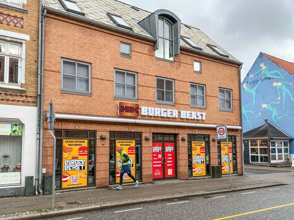 Burger Beast ligger i Nørregade i Horsens.