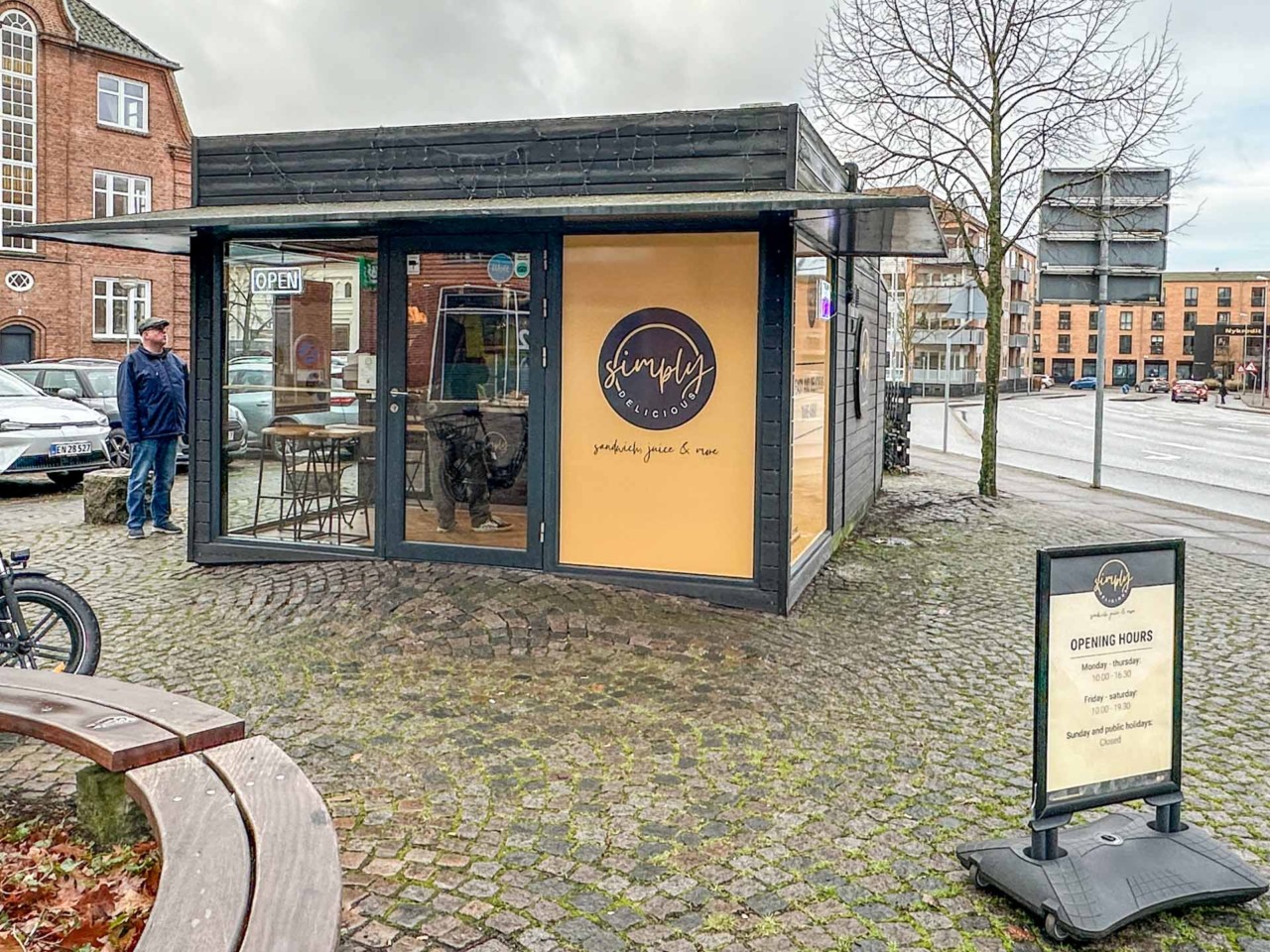 Simply Delicious i Horsens er en takeaway med sandwich.