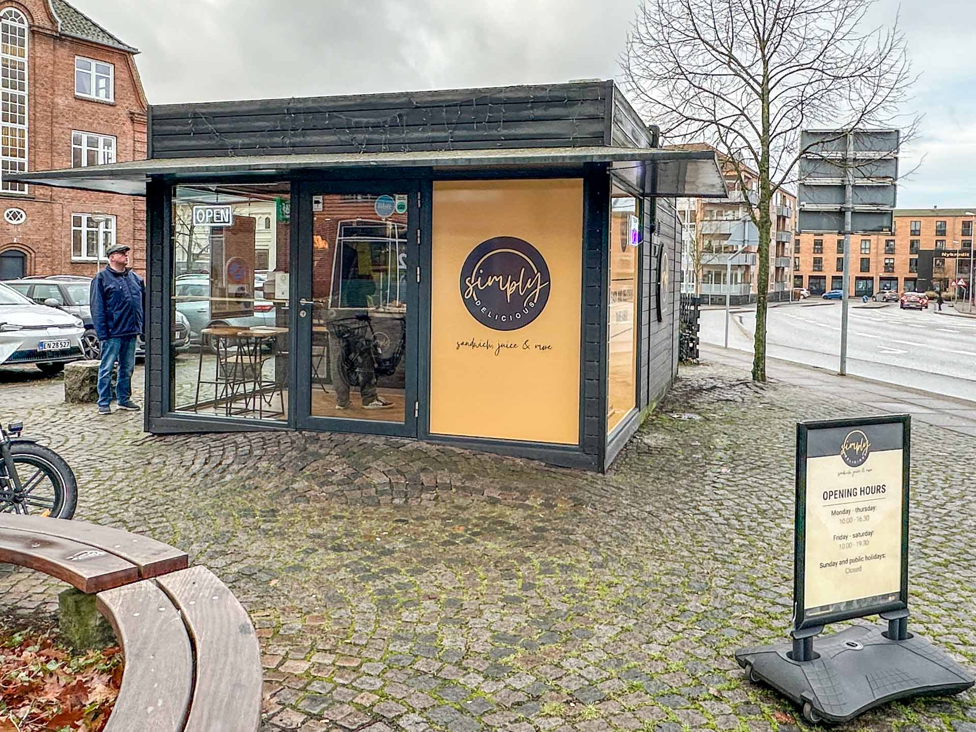 Simply Delicious i Horsens er en takeaway med sandwich.