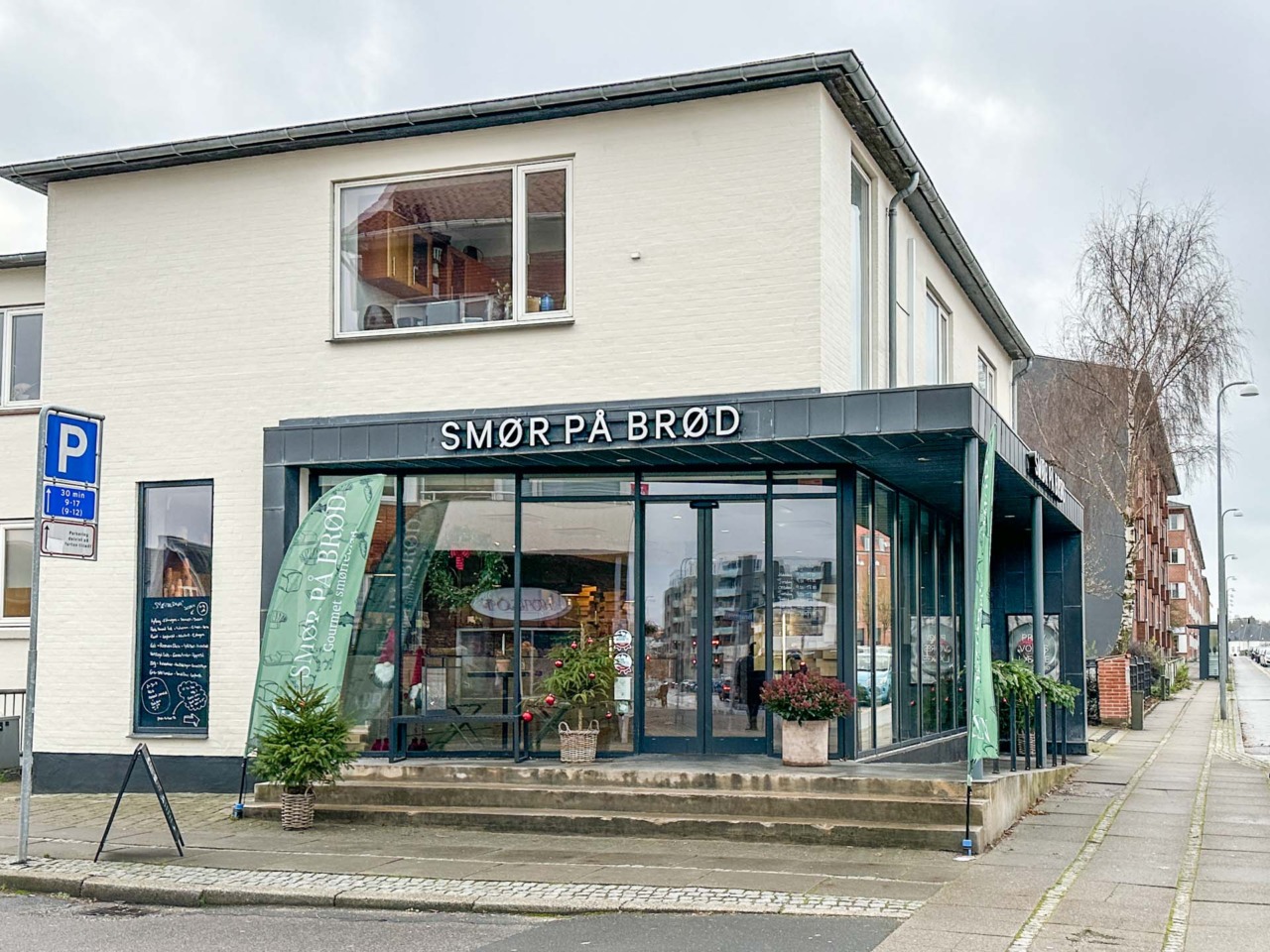 Smør på Brød ligger på Sønderbrogade i Horsens.
