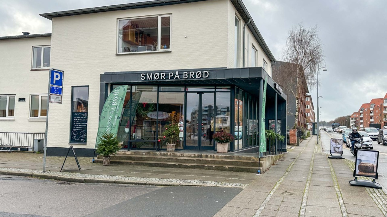Smør på Brød ligger i Sønderbrogade i Horsens.
