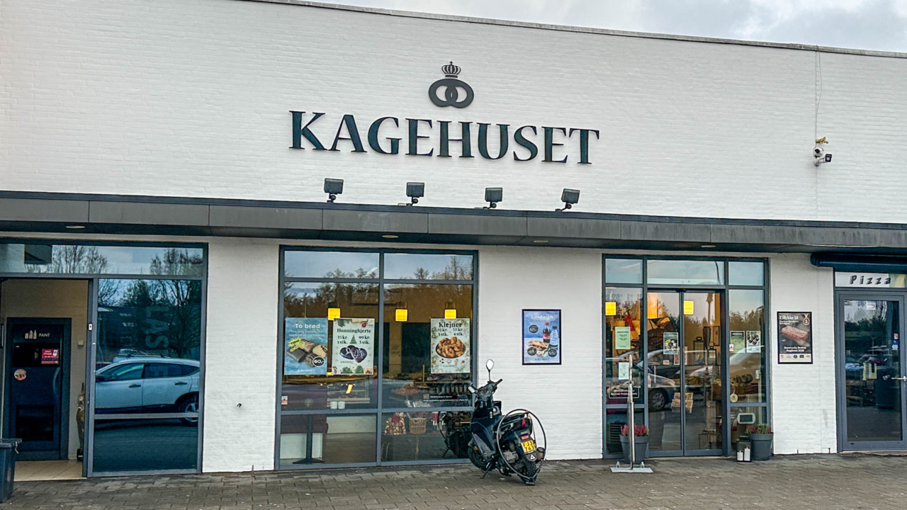 Kagehuset Egebjerg er et klassisk bageri.