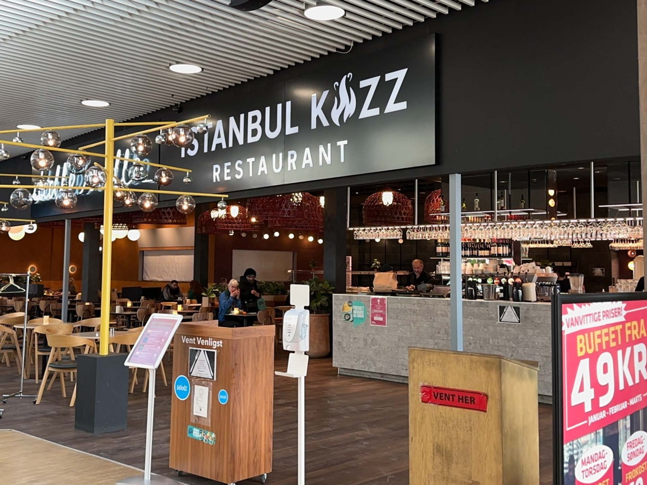 Hos Bytorv Horsens ligger den tyrkiske Istanbul Közz.