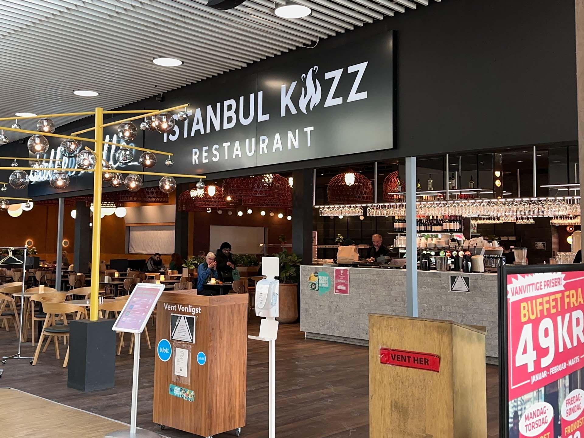 Hos Bytorv Horsens ligger den tyrkiske Istanbul Közz.