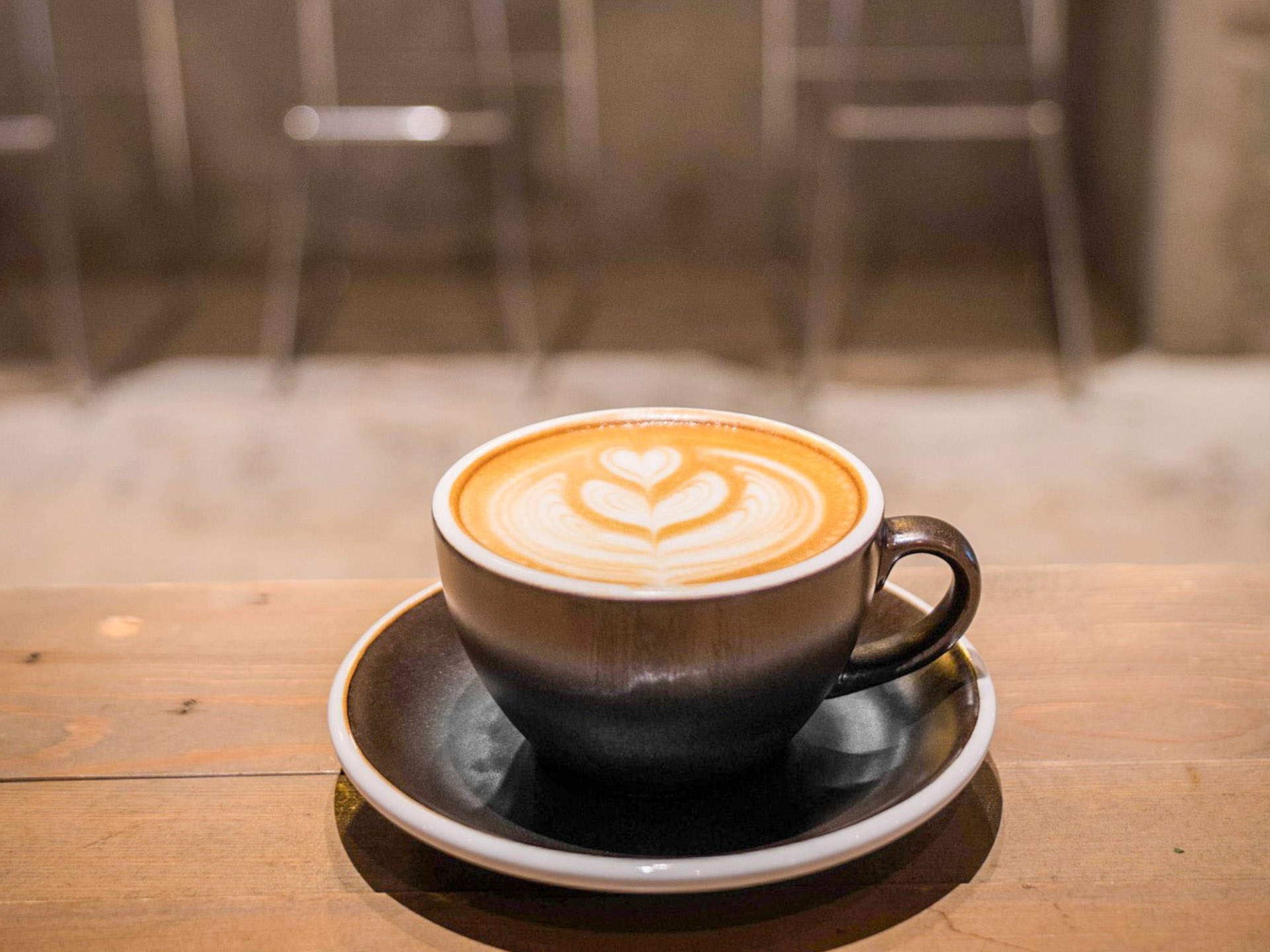 Kaffe på café