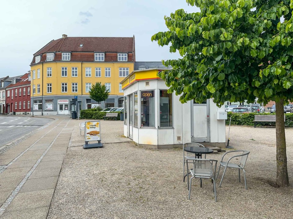 I Horsens ligger Nørretorv Pølsevogn.