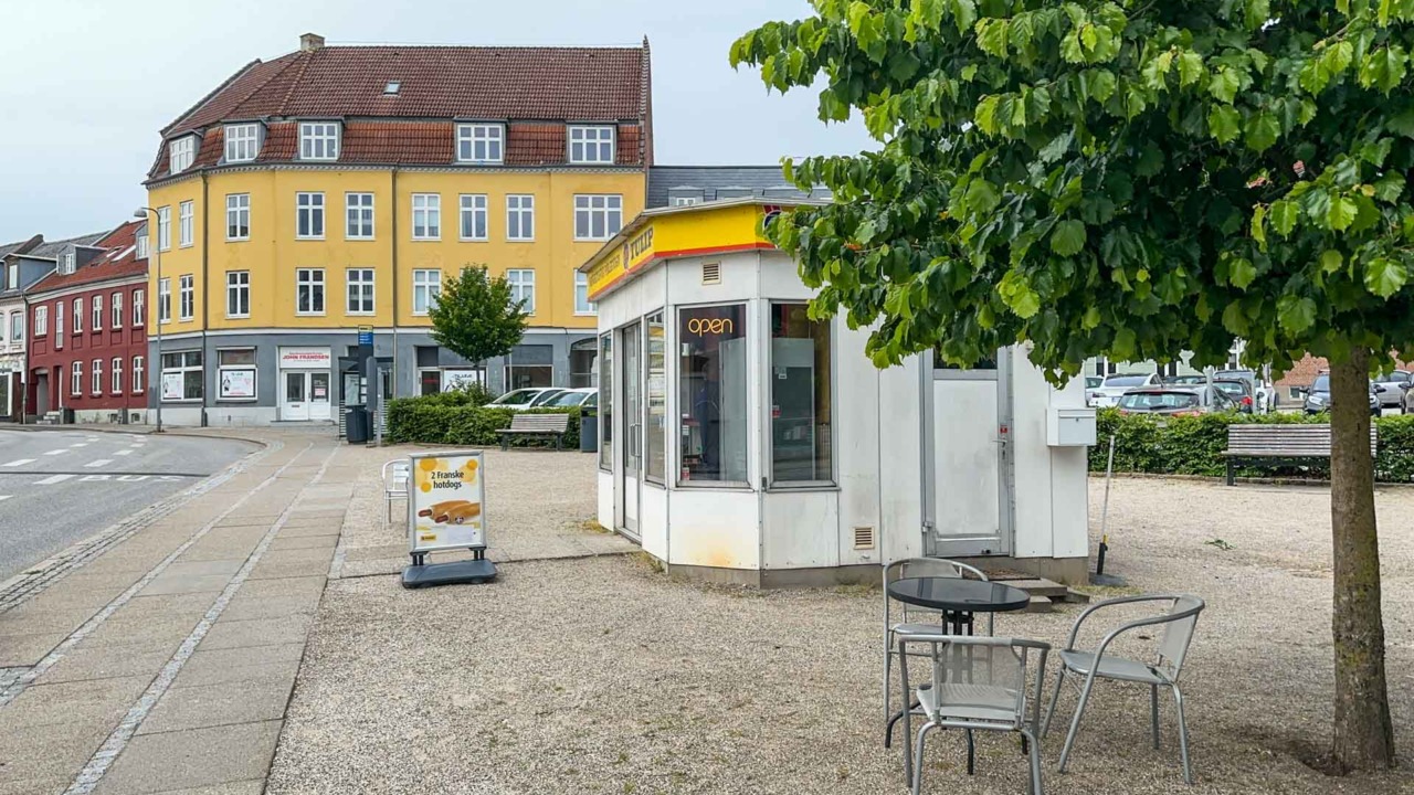 I Horsens ligger Nørretorv Pølsevogn.