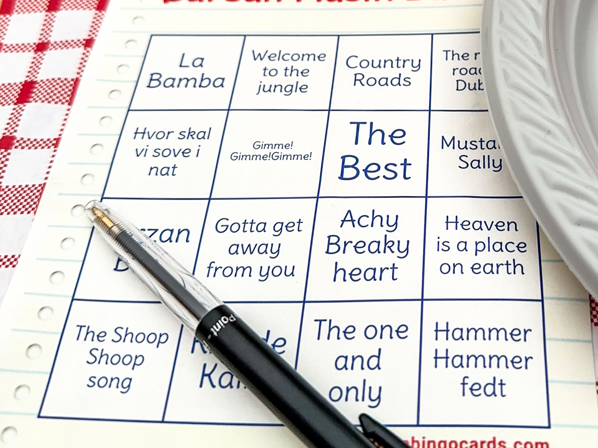 Musikbingo i Horsens.