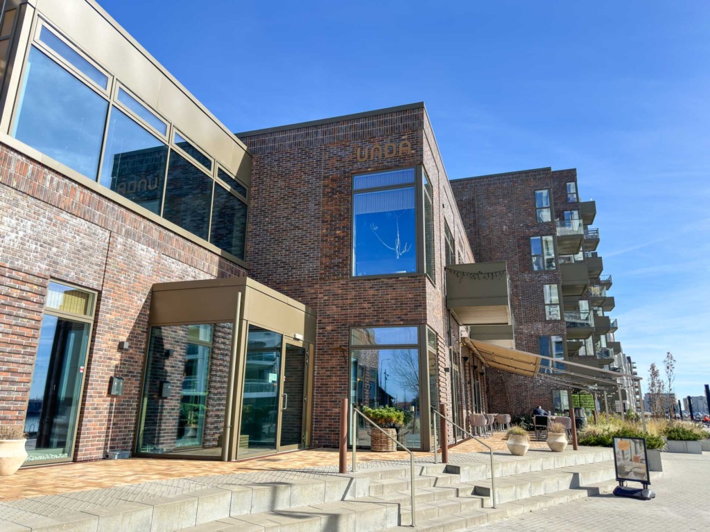 UNDA ligger ved Havnen i Horsens og har fantastisk udsigt.