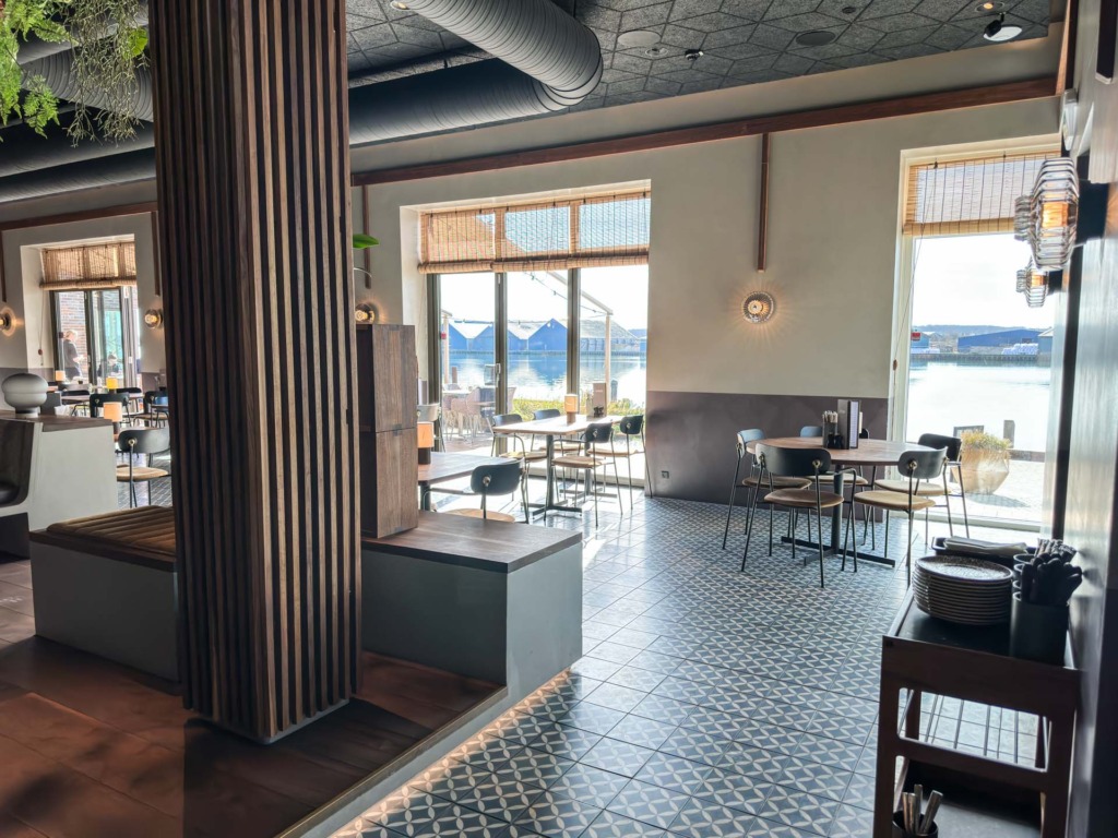 Flot restaurant i Horsens.