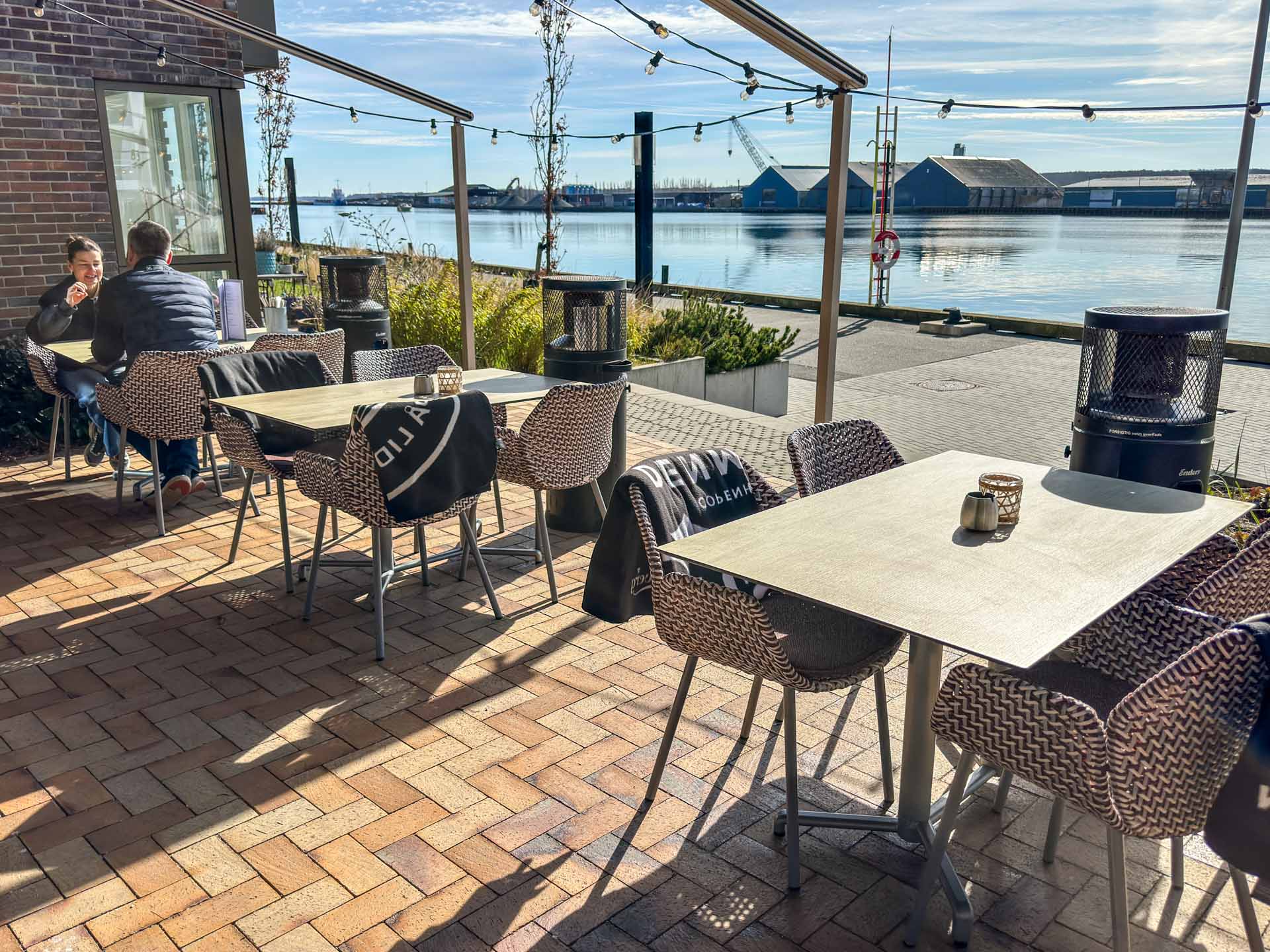 Udeservering med fantastisk udsigt hos UNDA i Horsens.