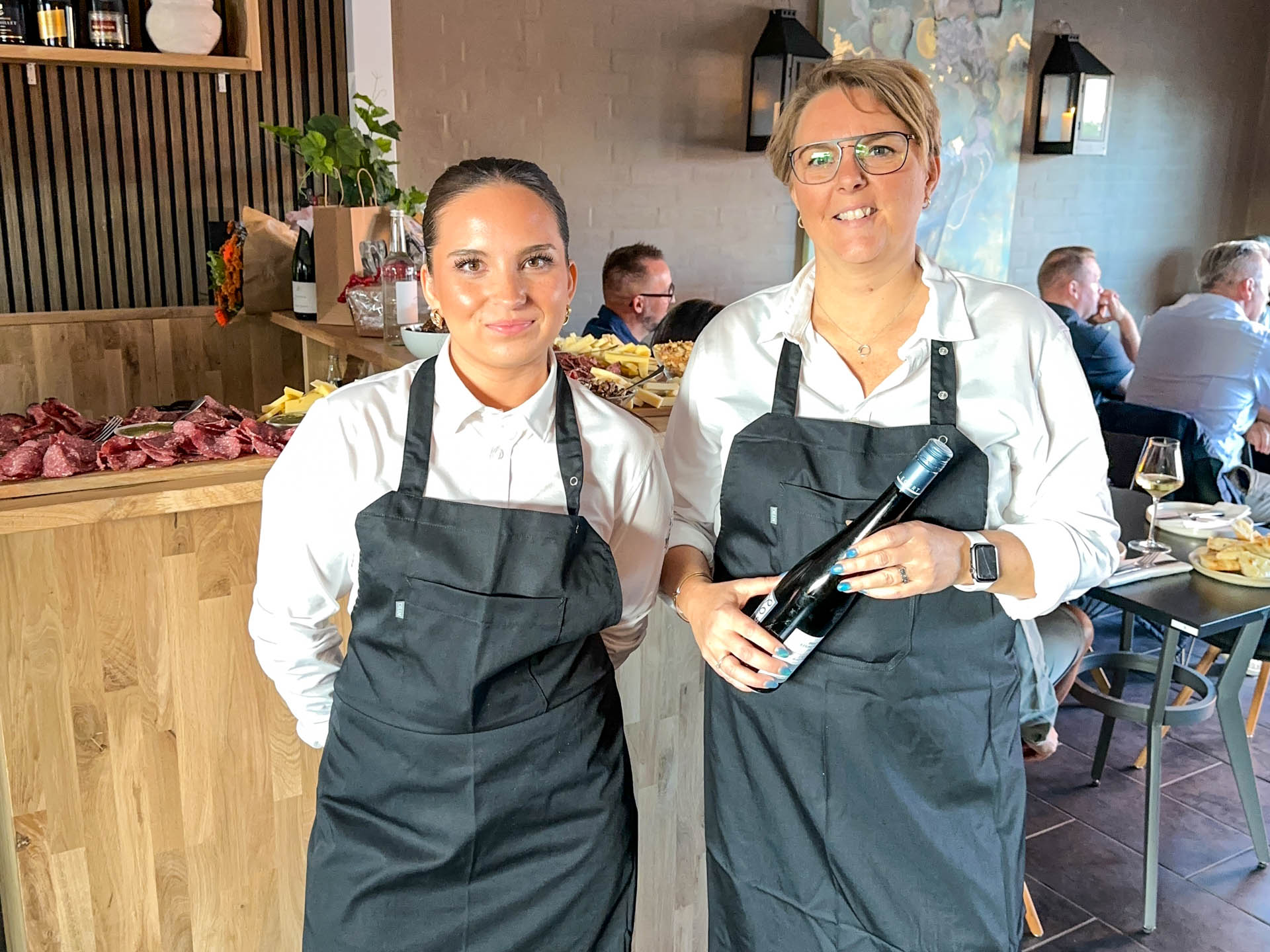 Imødekommende betjening hos Min Vinbar i Hedensted.