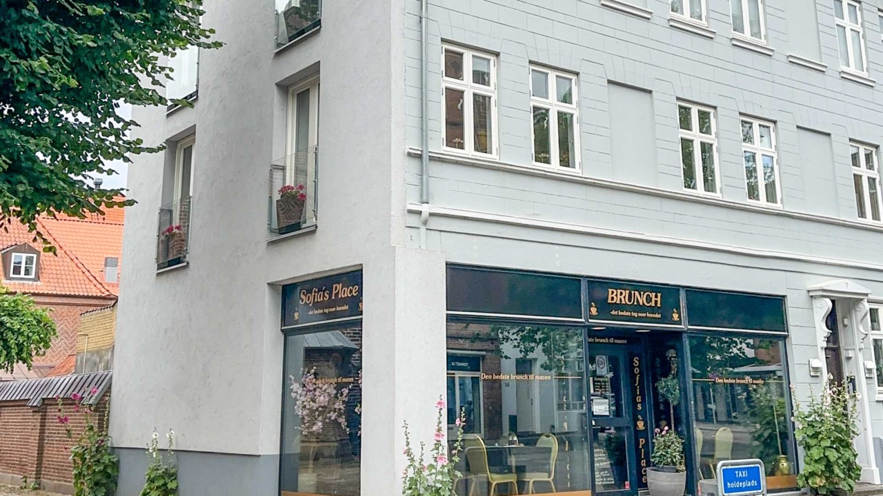 Sofia´s Place ligger på Torvet i Horsens.